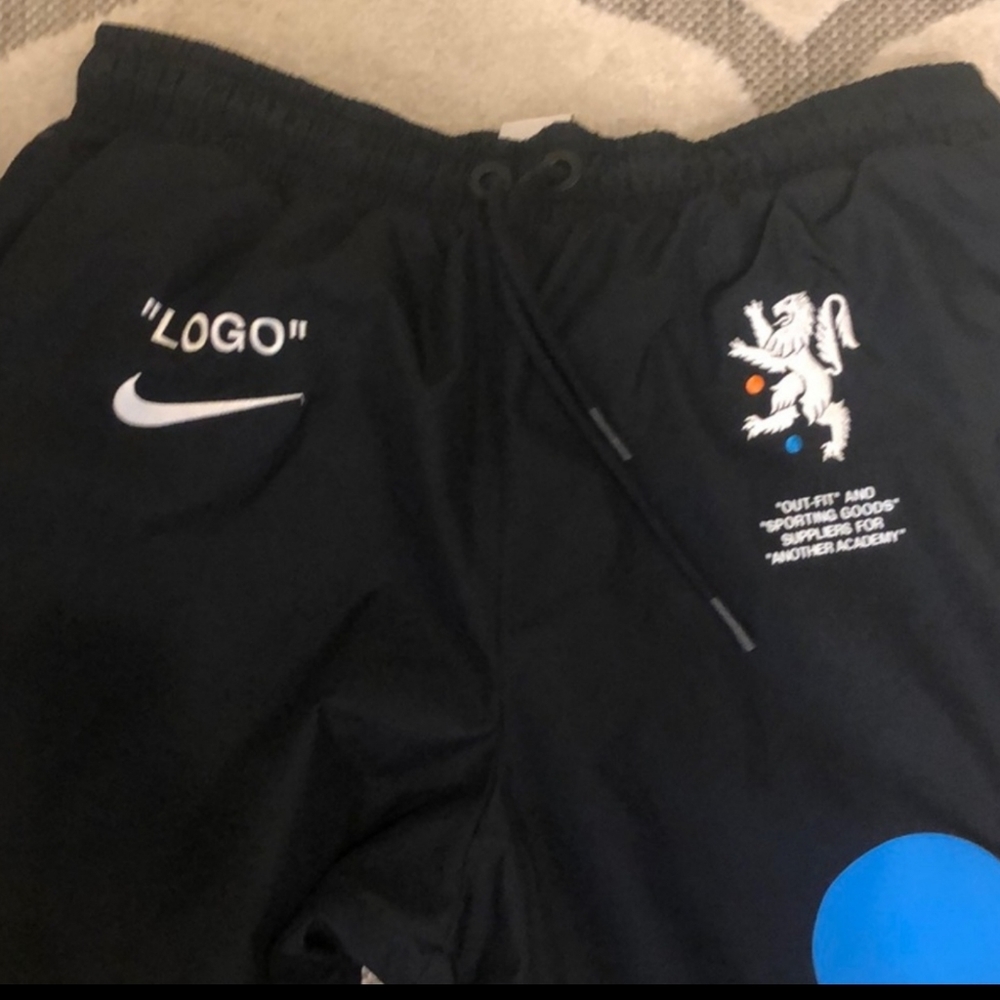 Nikelab x off-white track pants size medium nwot